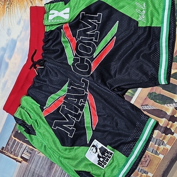 Malcolm X Basketball‎ Shorts Size Large NWT - Picture 3 of 8